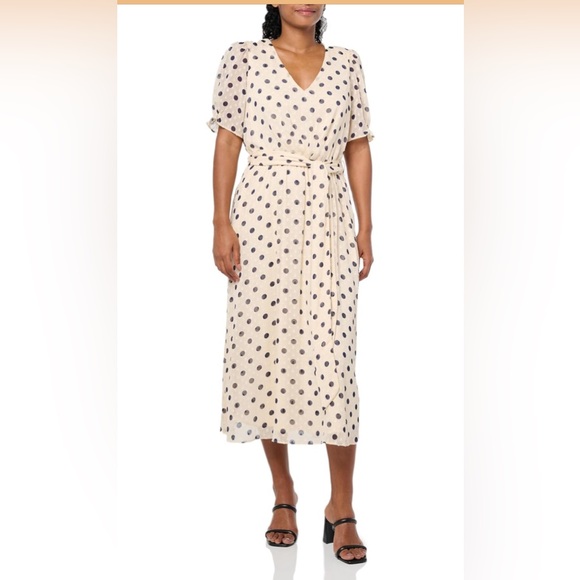 Anne Klein Dresses & Skirts - NWT-Anne Klein Women's Puff Sleeve Midi Dress